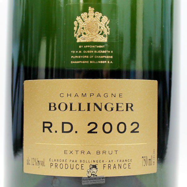 Rượu vang Bollinger RD 2002 Extra Brut