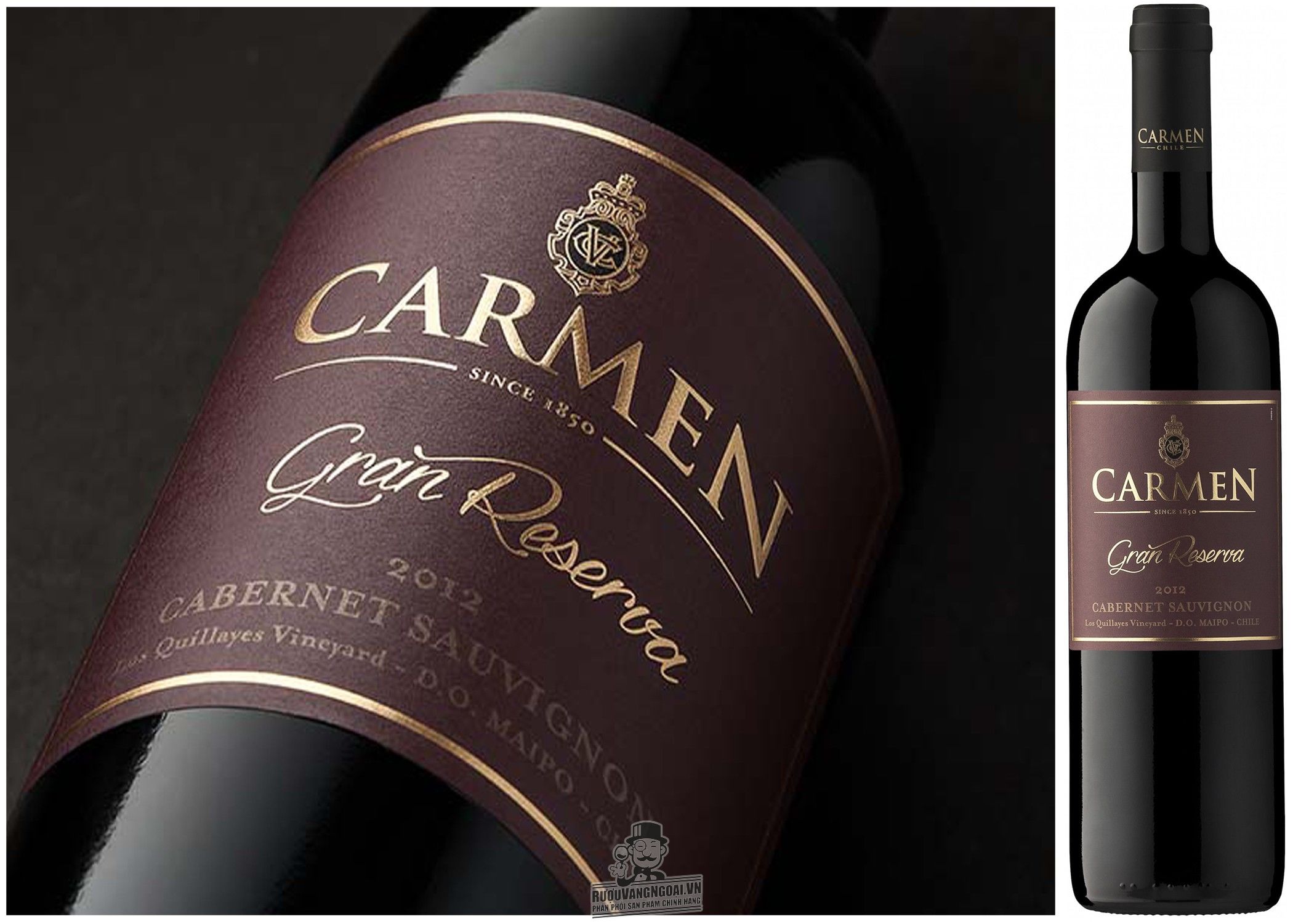 Kết quả hình ảnh cho carmen GRAN RESERVA cabernet sauvignon