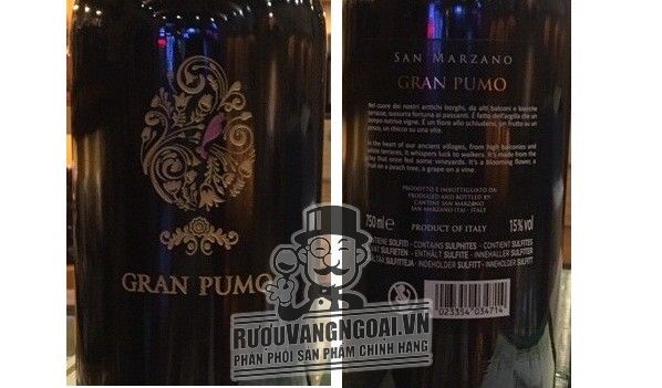 Rượu vang Ý Gran Pumo