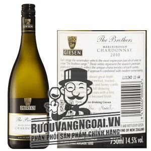 Rượu Vang Giesen The Brothers Chardonnay