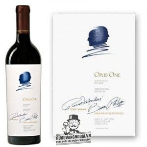 Rượu vang Mỹ Opus One bn1