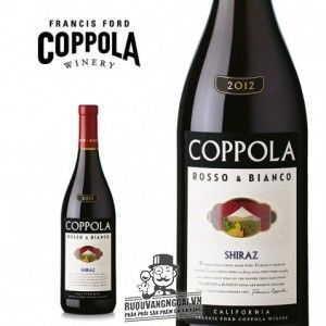 Rượu Vang Mỹ COPPOLA ROSSO BIANCO SHIRAZ bn2