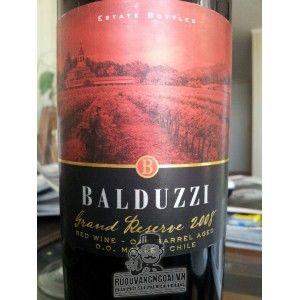 Rượu Vang Chile BALDUZZI GRAND RESERVA bn2