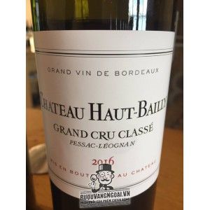 Vang Pháp Chateau Haut-Bailly Grand Cru Classe bn1