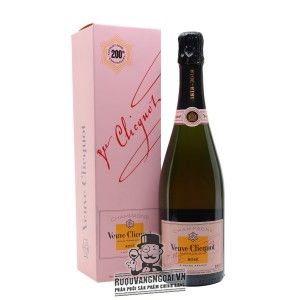 Rượu Champagne Veuve Clicquot Rose Label bn1