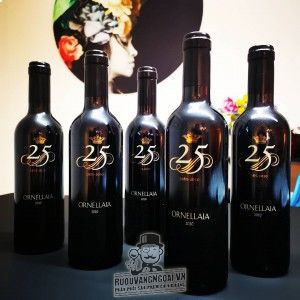 Rượu Vang Ý 25 ORNELLAIA (1985 - 2010)
