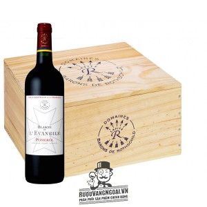 Rượu Vang Pháp BLASON DE L‘EVANGILE POMEROL 15 ĐỘ bn2
