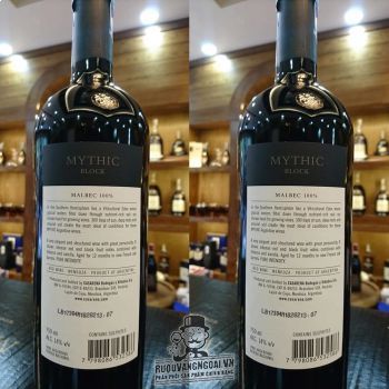 Rượu Vang Argentina Mythic Block Malbec bn1