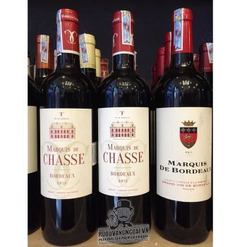 Vang Pháp Marquis de Chasse Bordeaux 2015 bn1