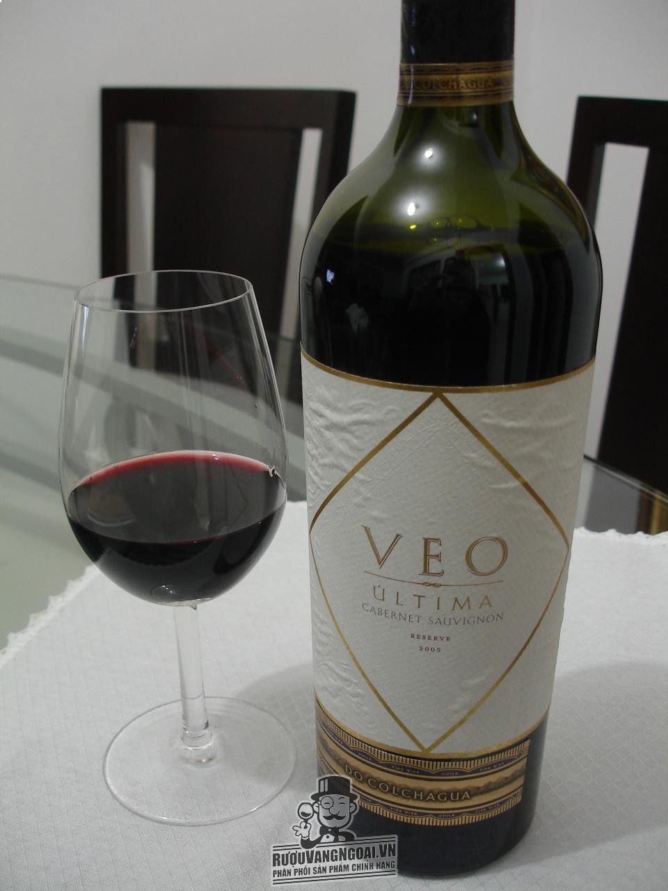 Kết quả hình ảnh cho vang chile veo ultima cabernet sauvignon
