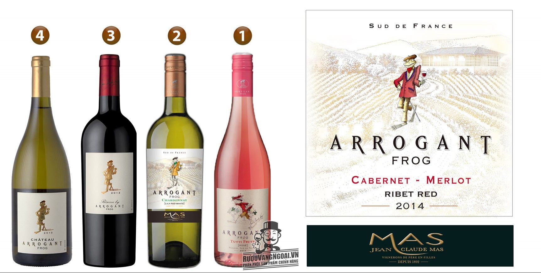 Kết quả hình ảnh cho arrogant frog chateau limoux