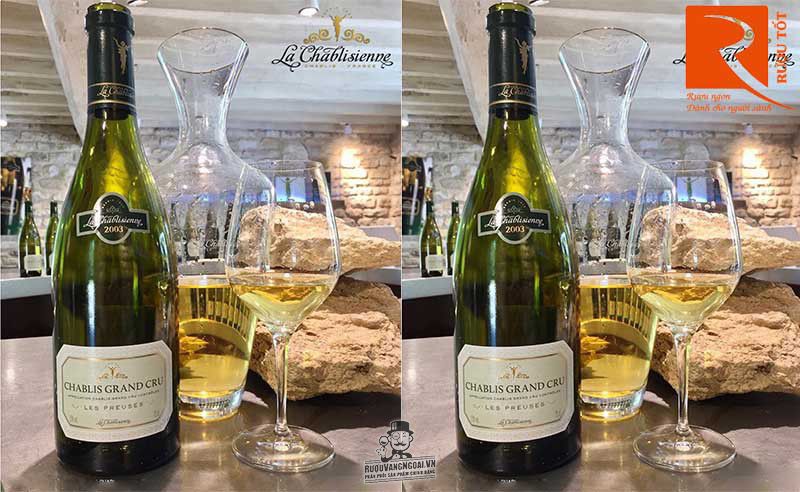 Rượu Vang Chablis Grand Cru Les Preuses
