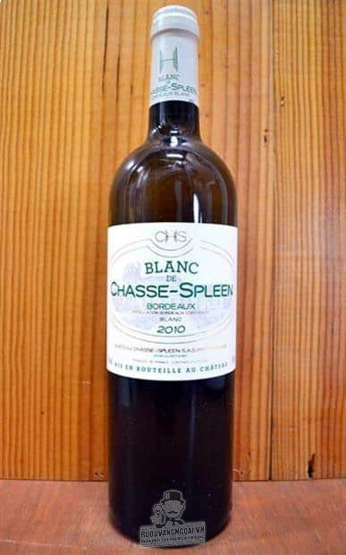 Vang Pháp Le Blanc de Chasse Spleen 2014