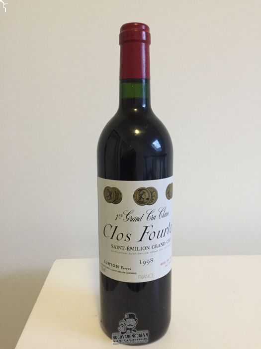 Vang Pháp Clos Fourtet Grand Cru Classe 1998