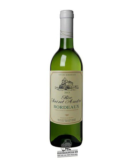 Vang Pháp Roc Saint Andre Bordeaux Blanc