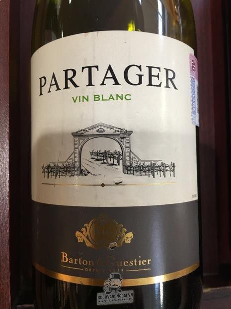 Rượu vang Barton & Guestier Partager (Red - White)