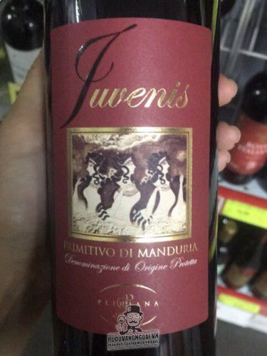 Vang Ý Juvenis Primitivo di Manduria DOP