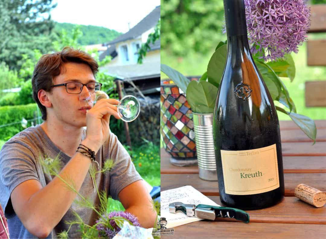 Vang Ý Kreuth Chardonnay DOC Cantina Terlan