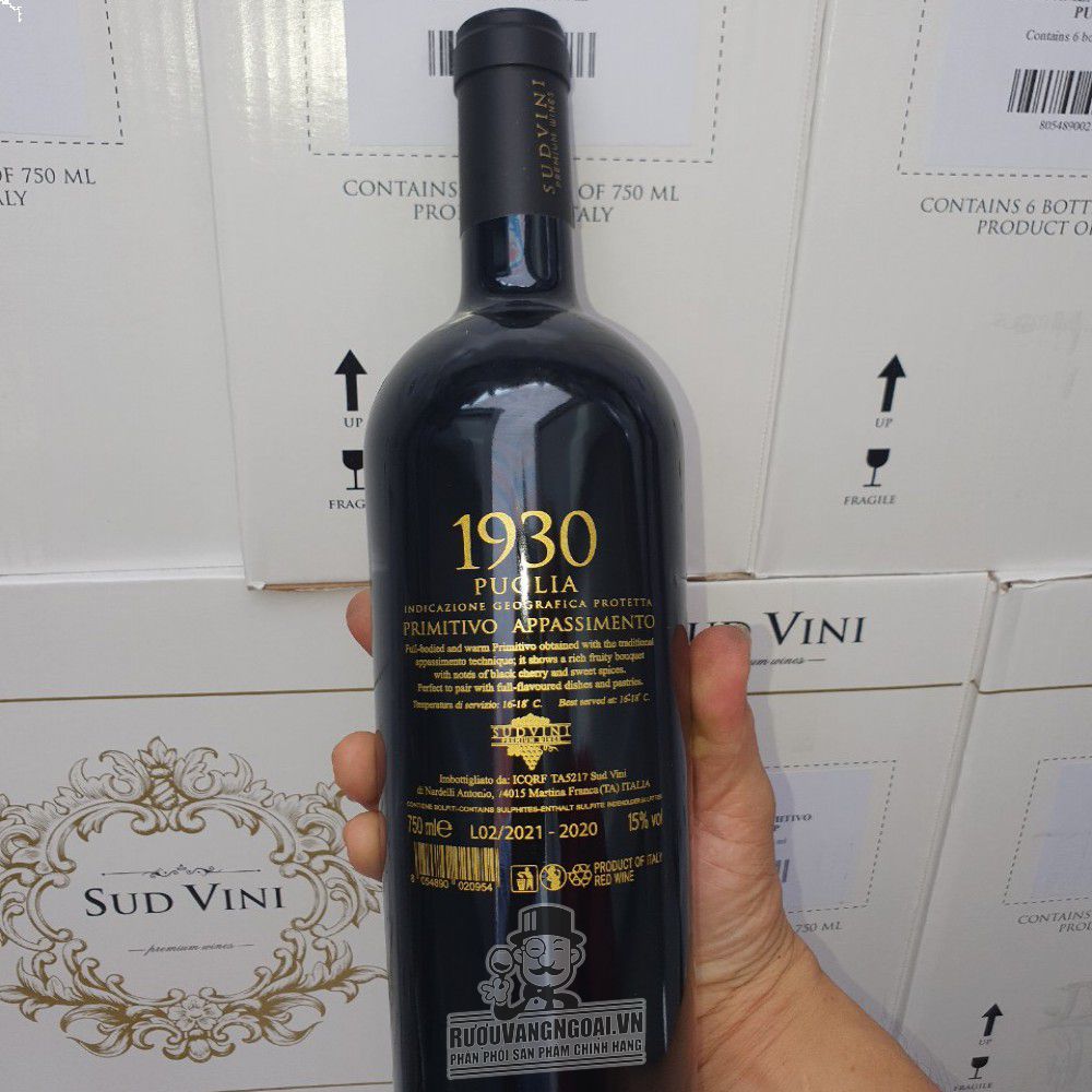 Địa chỉ bán vang y primitivo appassimento puglia qua re giá rẻ nhất