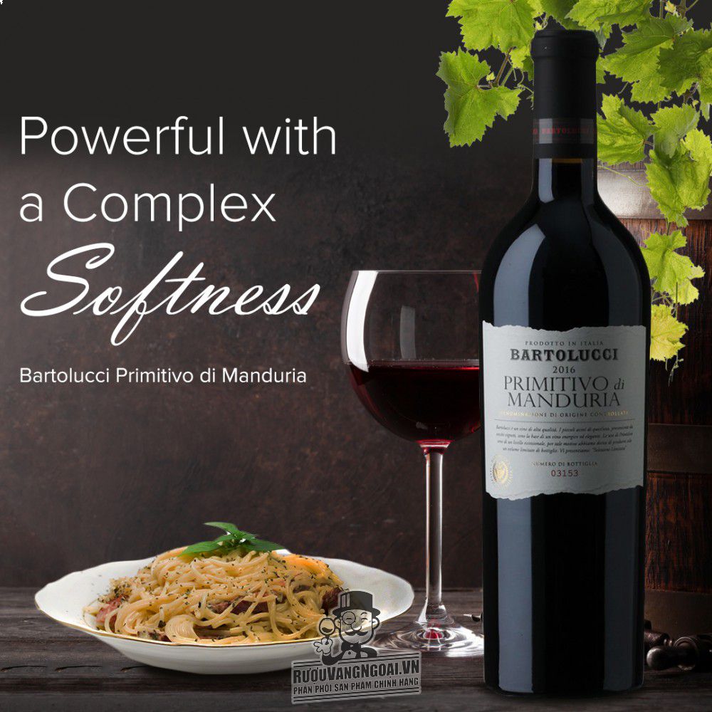 Mua ruou vang y bartolucci primitivo di manduria giá rẻ tại Hà Nội