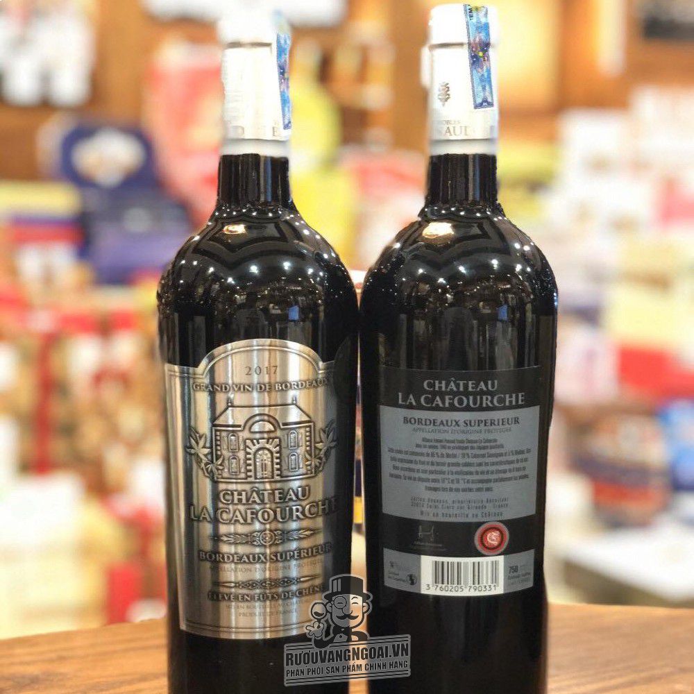 Địa chỉ bán vang phap chateau la cafourche bordeux superieur giá rẻ tại Hà Nội