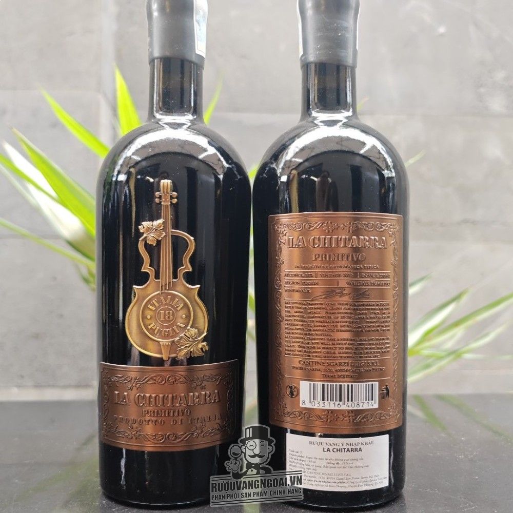 ruou vang la chitarra primitivo vang cay dan mua ở đâu giá rẻ nhất