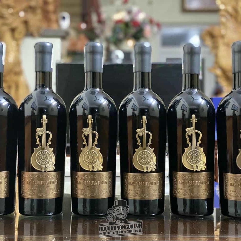 Địa chỉ mua ruou vang la chitarra primitivo vang cay dan giá rẻ nhất