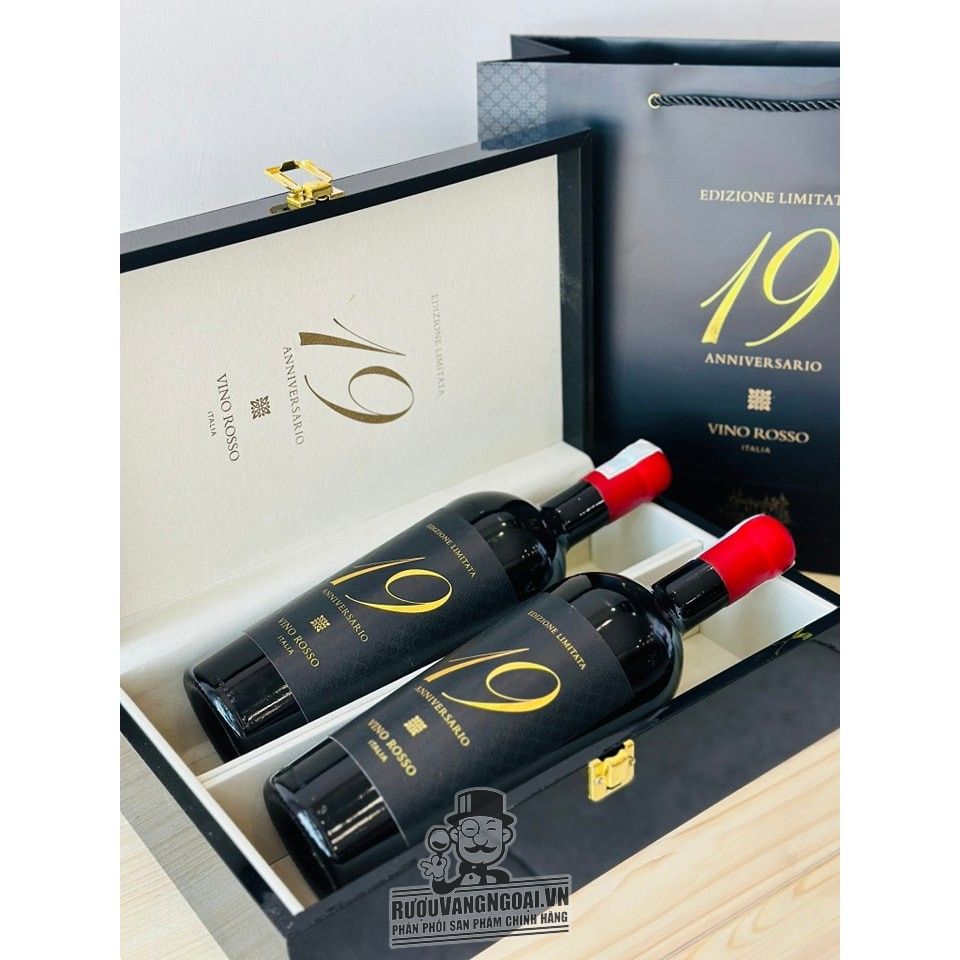 Mua ruou vang anniversario vino rosso cao cap giá rẻ tại Sài Gòn