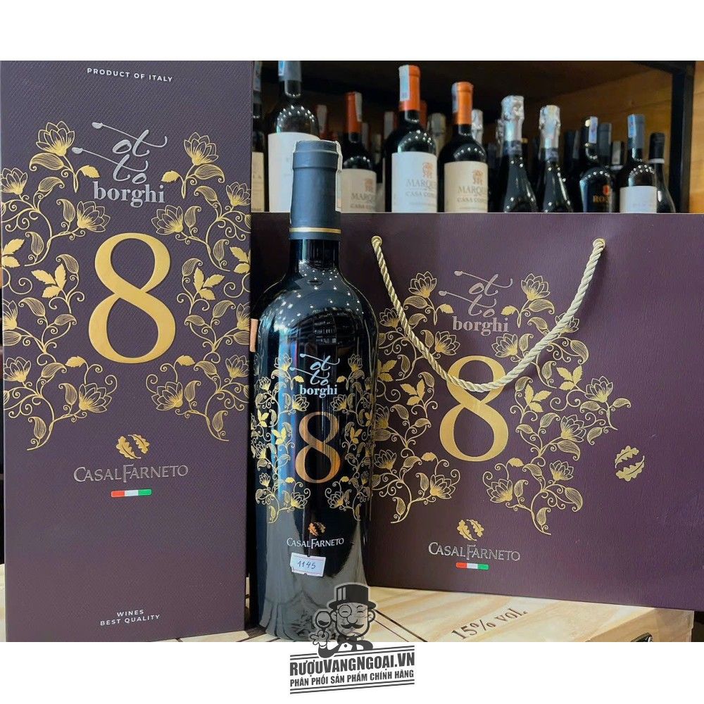 Mua vang y otto borghi giá rẻ tại Sài Gòn