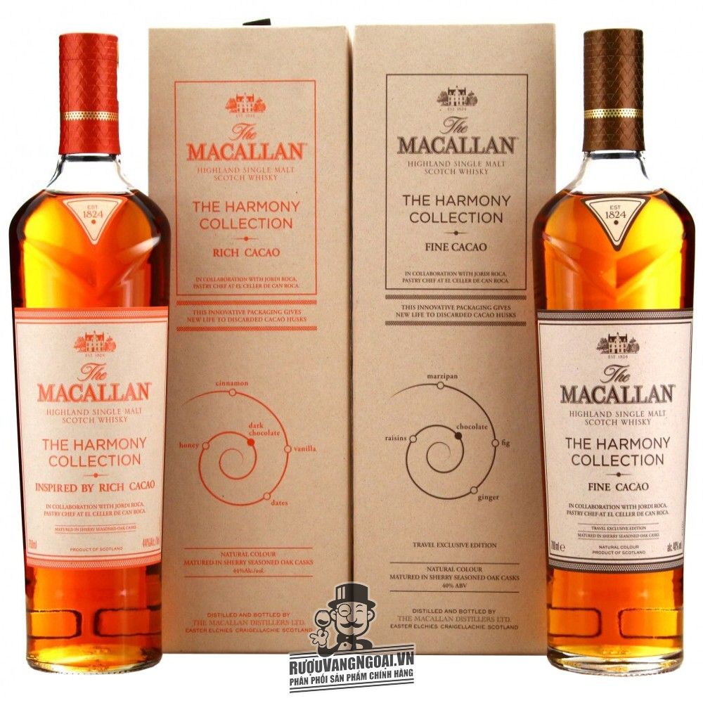 Mua ruou macallan the harmony rich cacao giá rẻ tại Sài Gòn