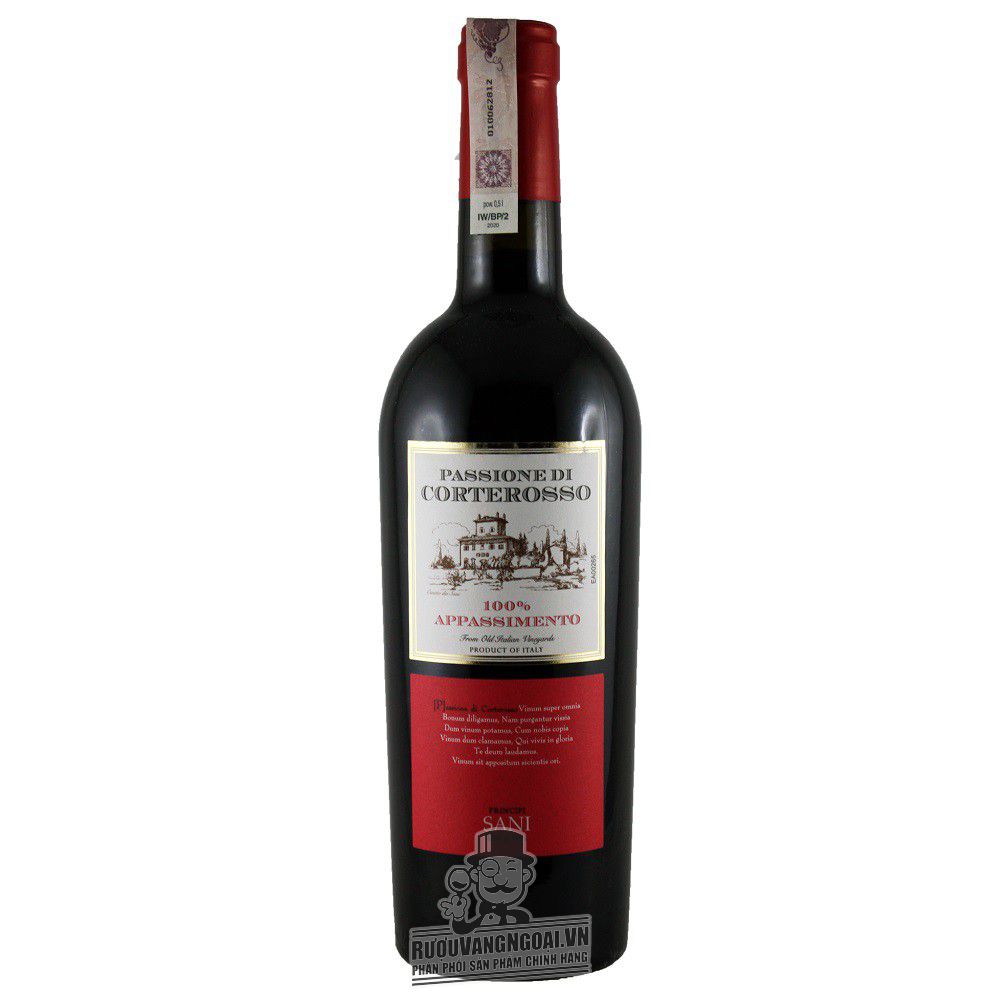 Rượu Vang Ý Passione Di Corterosso uống ngon