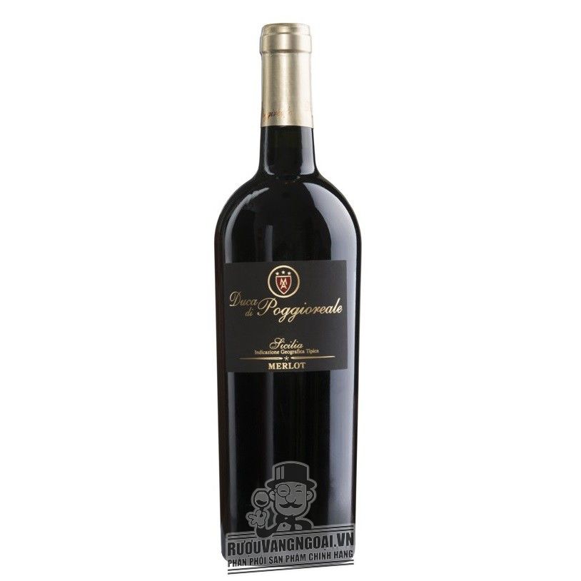 Vang Ý Duca Di Poggioreale Merlot 2005