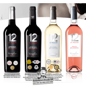 Rượu Vang Ý 12 E MEZZO PRIMITIVO DEL SALENTO bn1