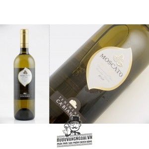 Rượu Vang Ngọt Ý MOSCATO D‘ASTI CA‘BIANCA bn1