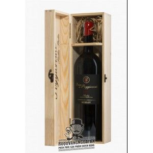 Vang Ý Duca Di Poggioreale Merlot 1999 bn1