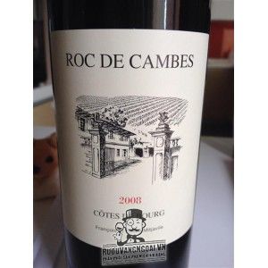 Vang Pháp Roc de Cambes Cotes De Bourg 2011 bn1
