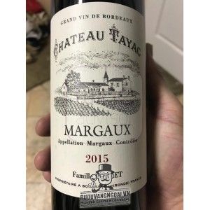 Vang Pháp Chateau Tayac Margaux bn4
