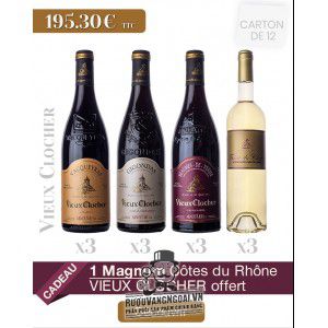 Vang Pháp Cairanne Vieux Clocher bn2