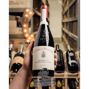 Vang Pháp Chateau De Beaucastel Chateauneuf Du Pape 96 điểm bn3