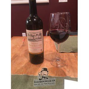 Vang Pháp Chateau Tour Bayard Montagne Saint Emilion bn3