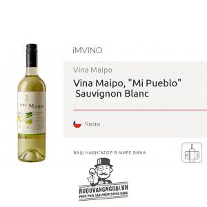 Vang Chile Vina Maipo Mi Pueblo Sauvignon Blanc bn1