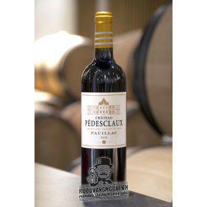 Vang Pháp Chateau Pedesclaux Pauillac bn3