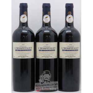 Vang Pháp LHospitalet red La Clape Chateau Gerard Bertrand bn1