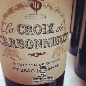 Vang Pháp Croix de Carbonnieux Pessac Leognan bn2