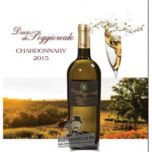 Vang Ý Duca Di Poggioreale Chardonnay bn2