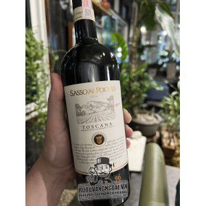 Rượu vang Piccini Sasso al Poggio Toscana IGT bn3