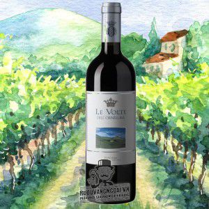 Vang Ý Le Volte dellOrnellaia Toscana 90 điểm bn1