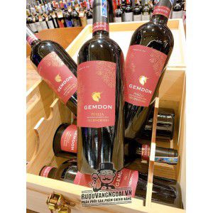 Rượu Vang Ý Gemdon Negroamaro thượng hạng bn2