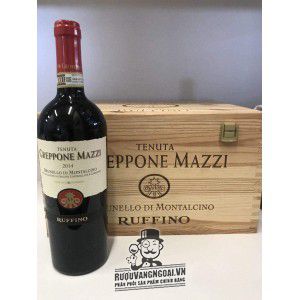 Rượu vang Ruffino Greppone Mazzi Sangiovese Grosso uống ngon bn1