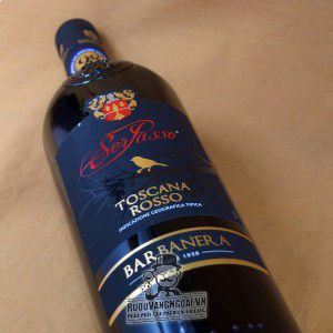 Rượu Vang Ý Ser Passo Toscana Rosso Barbanera uống ngon bn4